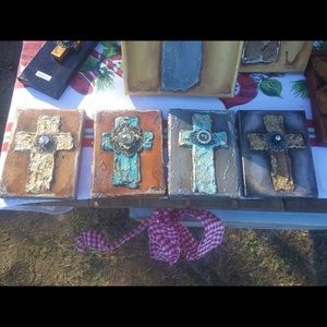 Crosses on frames stretched canvas 4*8